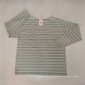 2021 Autum Manufacturer wholesale 100%cotton popular Men's striped long sleeve T shirt